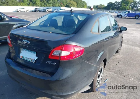 2013 Ford Fiesta Se из США, поврежденный, VIN 3FADP4BJ2DM191794